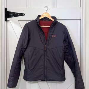 REI Black Ski & Snow Jacket with Insulated Design